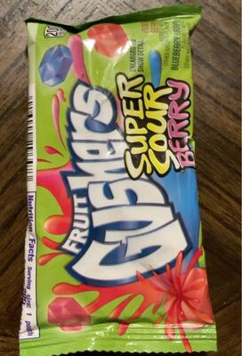 Fruit gushers super sour berry by Fruit Gushers - Tier E kids snack