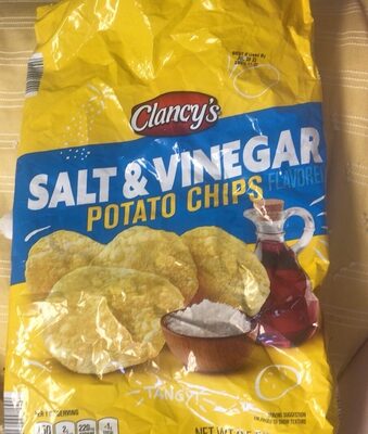 Salt & Vinegar potatoe chips by Clancy's