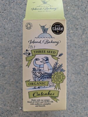 Organic Three Seed Oatcakes by Island Bakery - Tier C kids snack