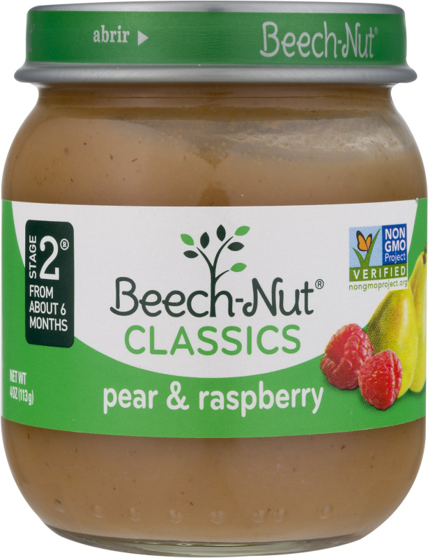 pear&raspberries by Beech-Nut - Tier A kids snack