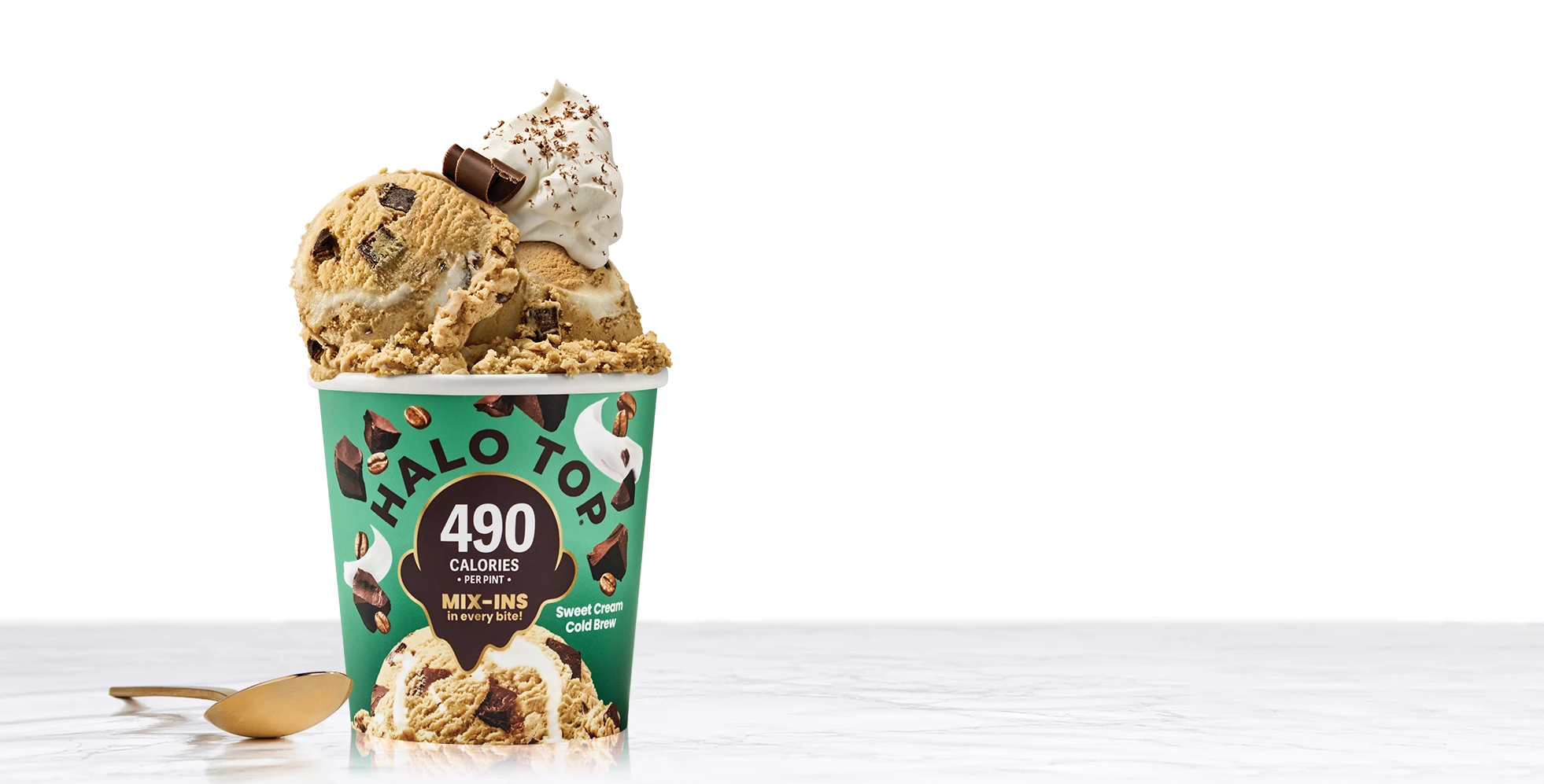 Sweet Cream Cold Brew by Halo Top - Tier E kids snack