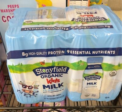 Stonyfield Organic Kids Milk by Stonyfield - Tier E kids snack