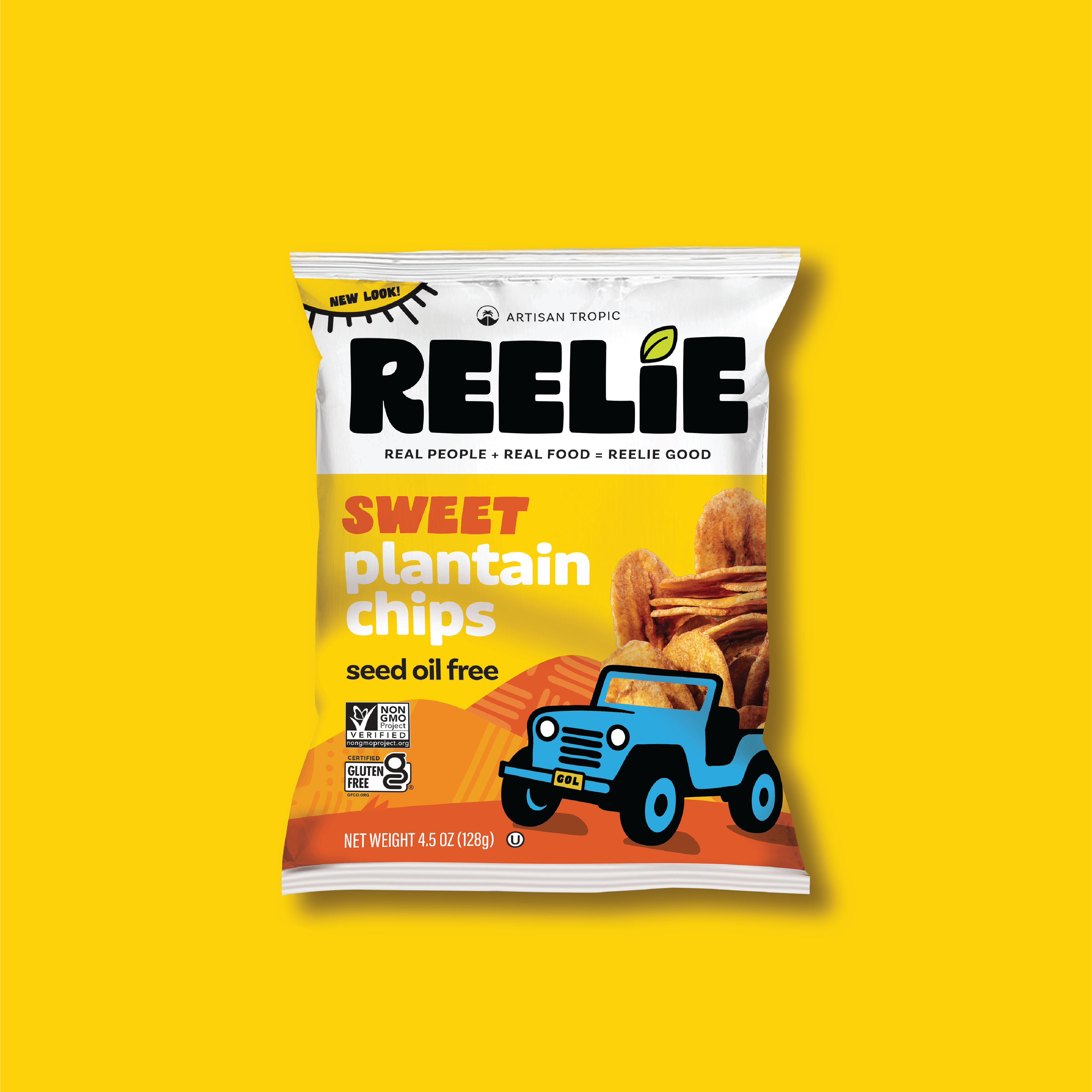 Sweet Plantain Chips by Artisan Tropic - Tier B kids snack