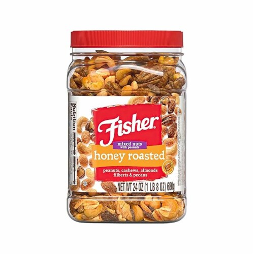 Honey Roasted Almonds by Fisher - Tier D kids snack