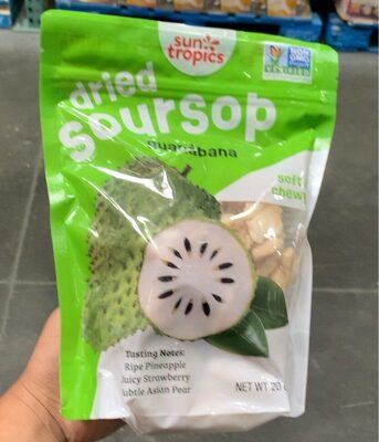 Dried soursop by Sun Tropics - Tier D kids snack