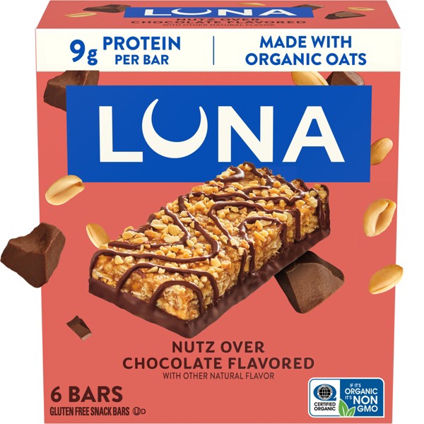Organic Infinite Coconut bar by Luna - Tier E kids snack