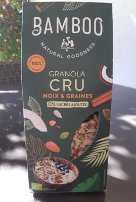 Granola cru by Bamboo - Tier B kids snack