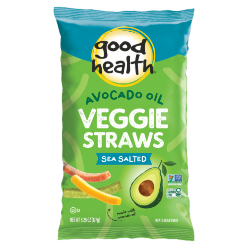 Avocado Oil Veggie Straws Sea Salted by Good Health - Tier A kids snack