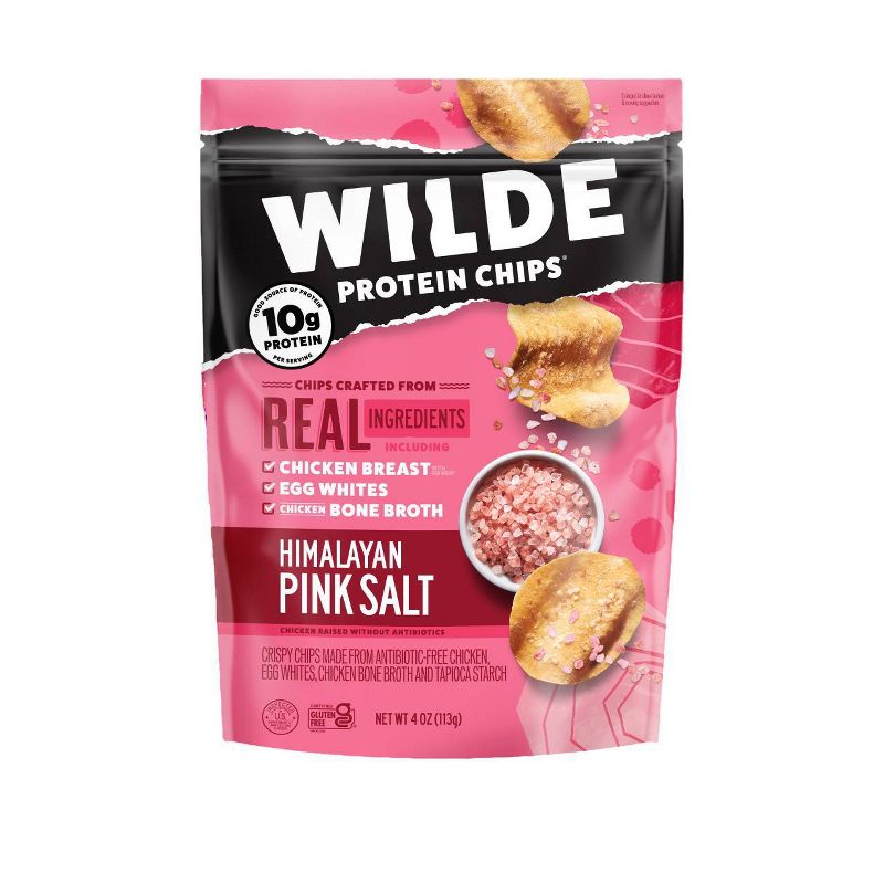 WILDE 10g Protein Chips Himalayan Pink Salt by Wilde - Tier C kids snack