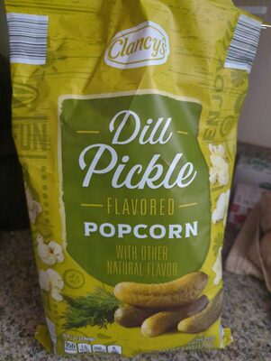 Dill Pickle Popcorn by Clancy's