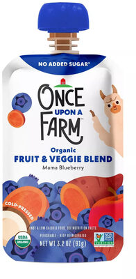 Fruit & Veggie Blend: Mama Blueberry by Once Upon a Farm