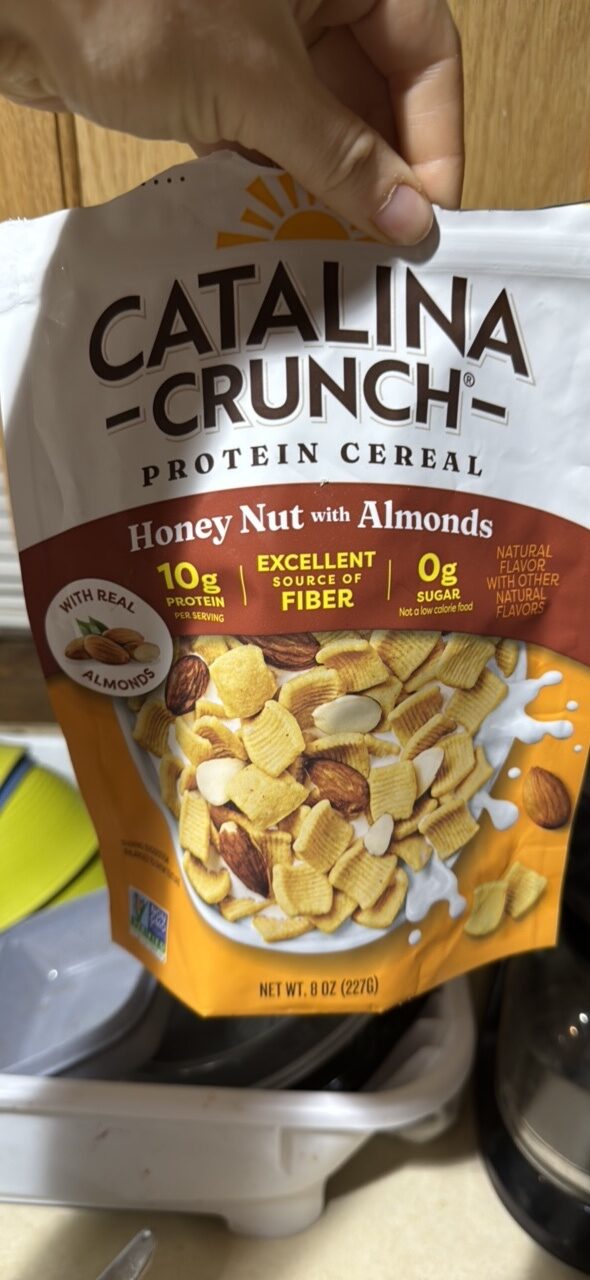 Honey Nut with Almonds by Catalina Crunch - Tier A kids snack