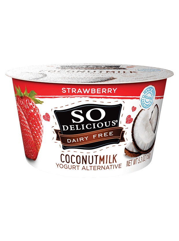 Strawberry Coconutmilk Yogurt by So Delicious - Tier E kids snack