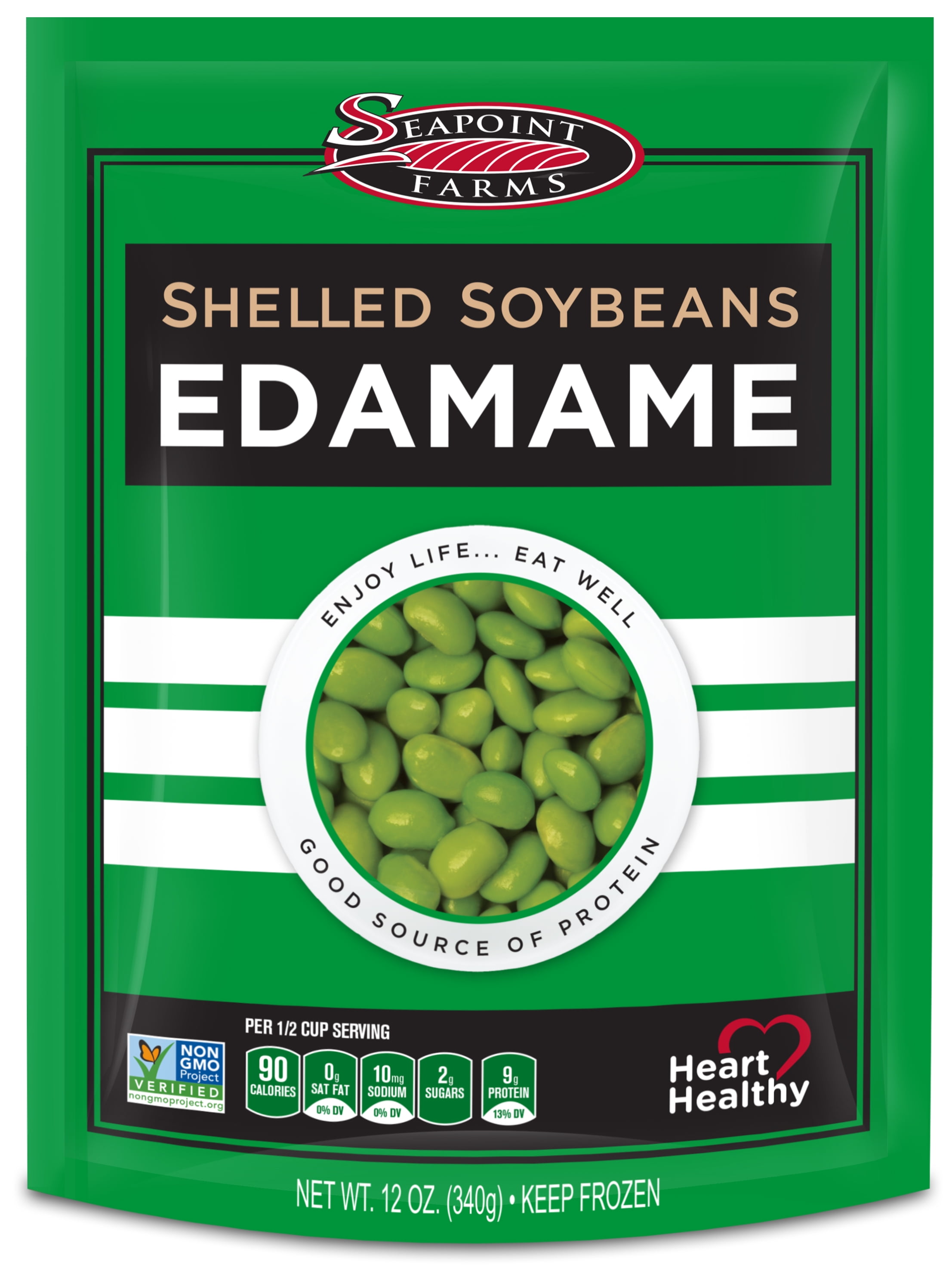 Frozen Shelled Edamame by Seapoint Farms - Tier B kids snack