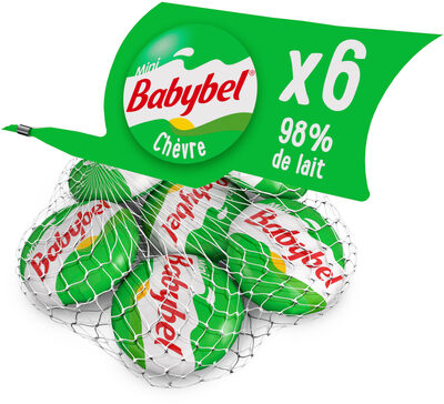 Mini Babybel Goat x6 by Babybel - Tier A kids snack
