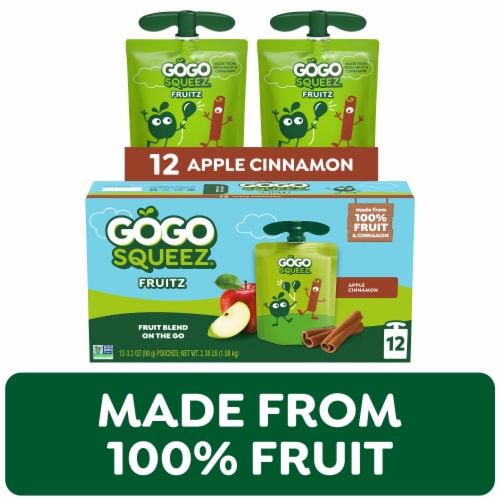 Apple Cinnamon gogo squeez by GoGo squeeZ - Tier B kids snack