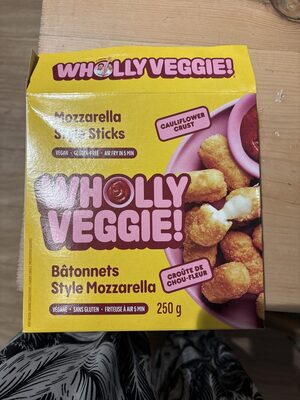 Mozzarella Style Cheese Sticks by Wholly Veggie - Tier A kids snack
