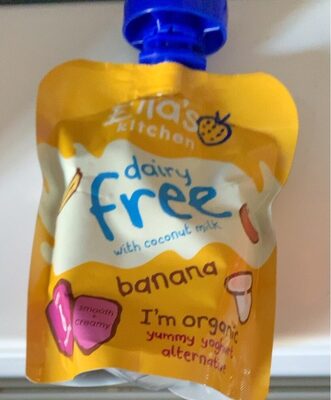 Dairy free with coconut milk by Ella's Kitchen - Tier E kids snack