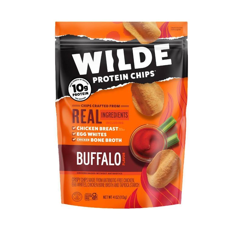 WILDE 10g Protein Chips Buffalo by Wilde - Tier C kids snack