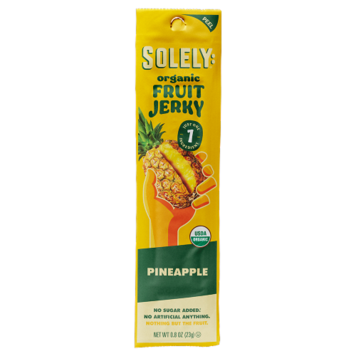 Pineapple Fruit Jerky by Solely - Tier B kids snack