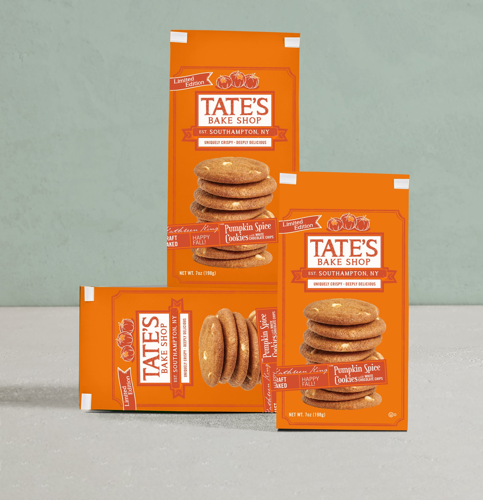 Pumpkin Spice Cookies by Tate's Bake Shop - Tier E kids snack