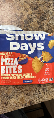 Grain-Free Pizza Bites - Pepperoni by Snow Days - Tier B kids snack