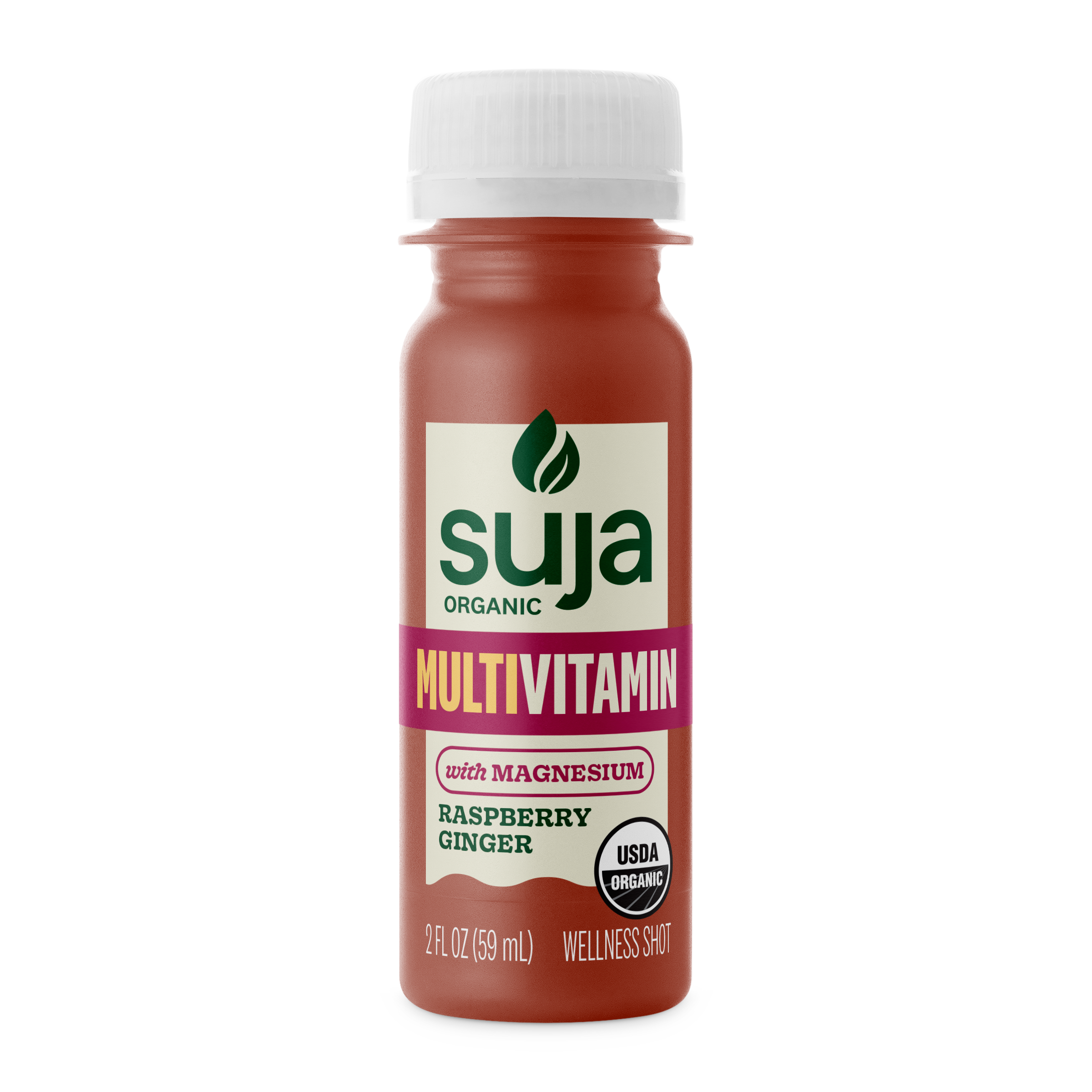 Suja Organic Multivitamin with Magnesium, Raspberry Ginger (Wellness Shot) by Suja Organic - Tier B kids snack