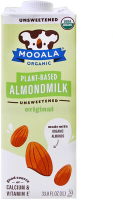 Original Unsweetened Almondmilk by Mooala - Tier A kids snack