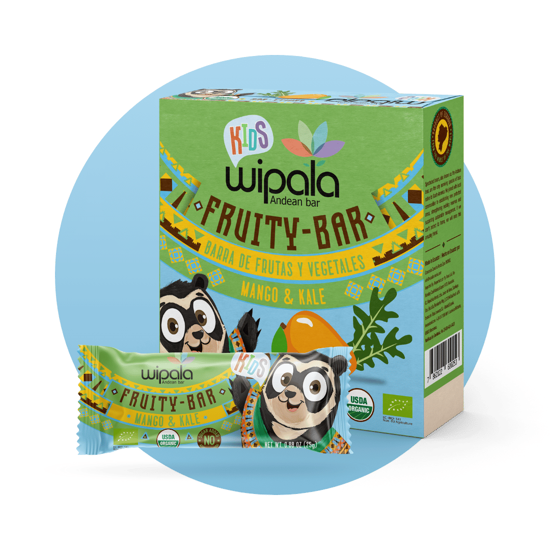 Wipala Kids Organic Fruity Bar - Strawberry & Spinach by Wipala Kids - Tier B kids snack