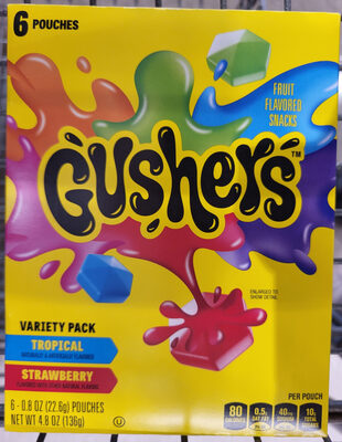 Gushers Variety Pack by Fruit Gushers - Tier E kids snack