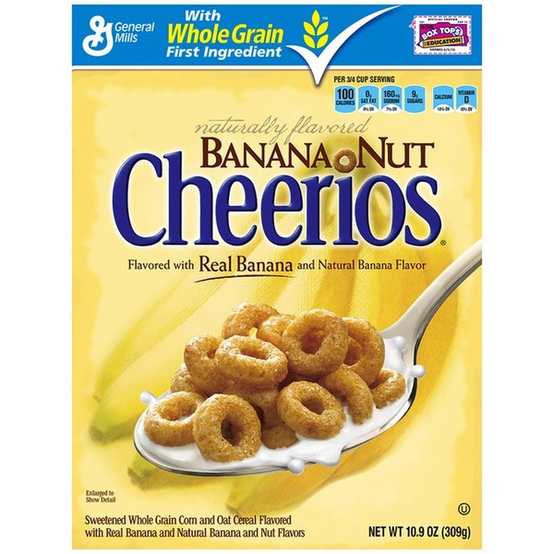 Banana Nut Cheerios Cereal by Cheerios - Tier E kids snack