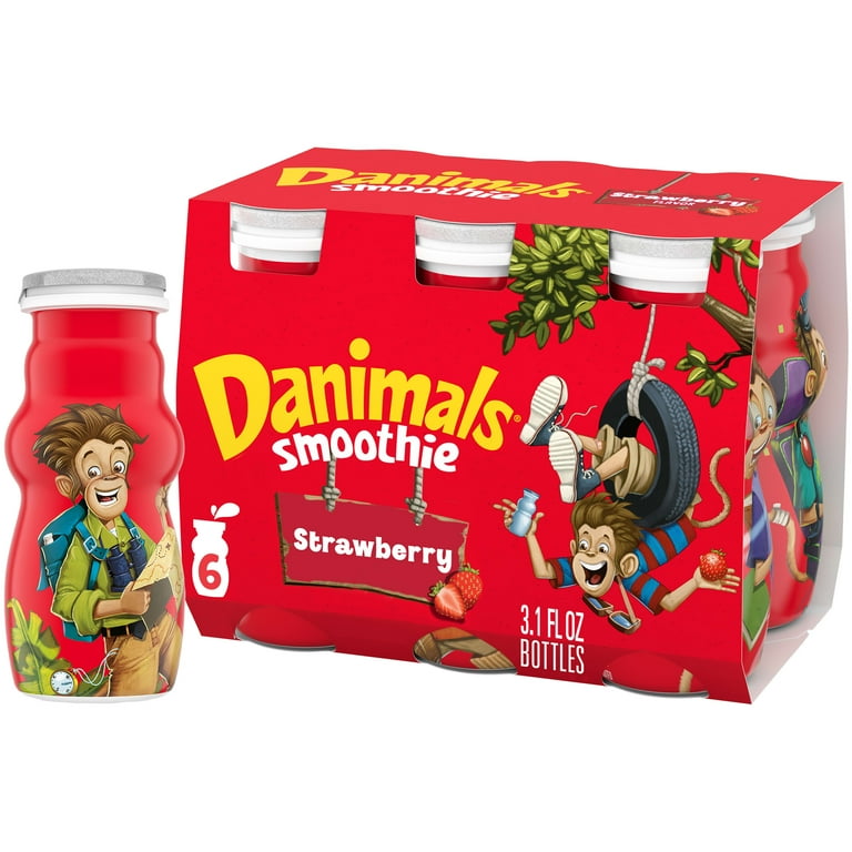 Danimals Smoothies Strawberry Explosion by Danimals - Tier E kids snack