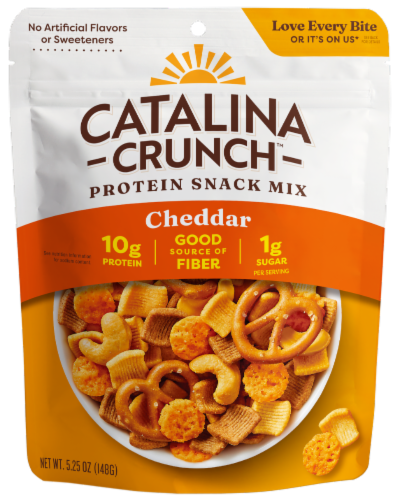 Cheddar Protein Snack Mix by Catalina Crunch - Tier C kids snack