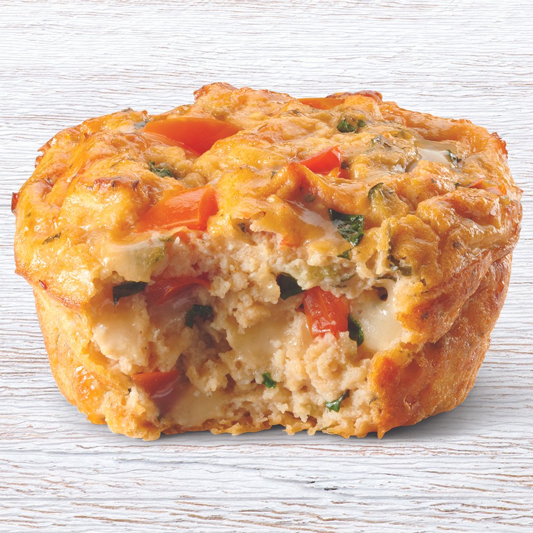 Tomato Basil Frittata by Veggies Made Great - Tier B kids snack