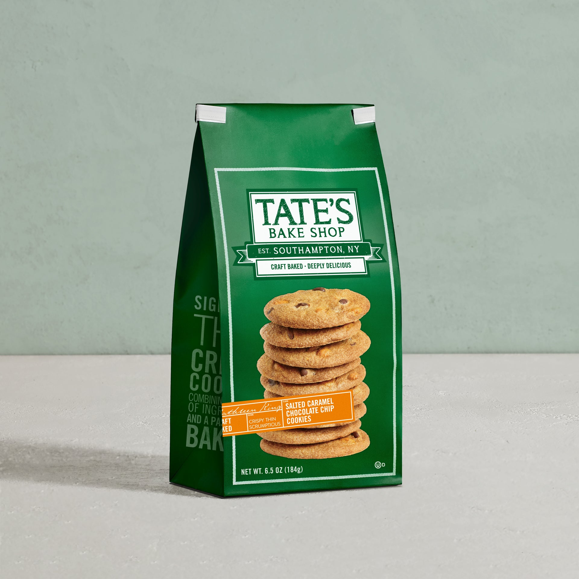 Salted Caramel Chocolate Chip Cookies by Tate's Bake Shop - Tier E kids snack