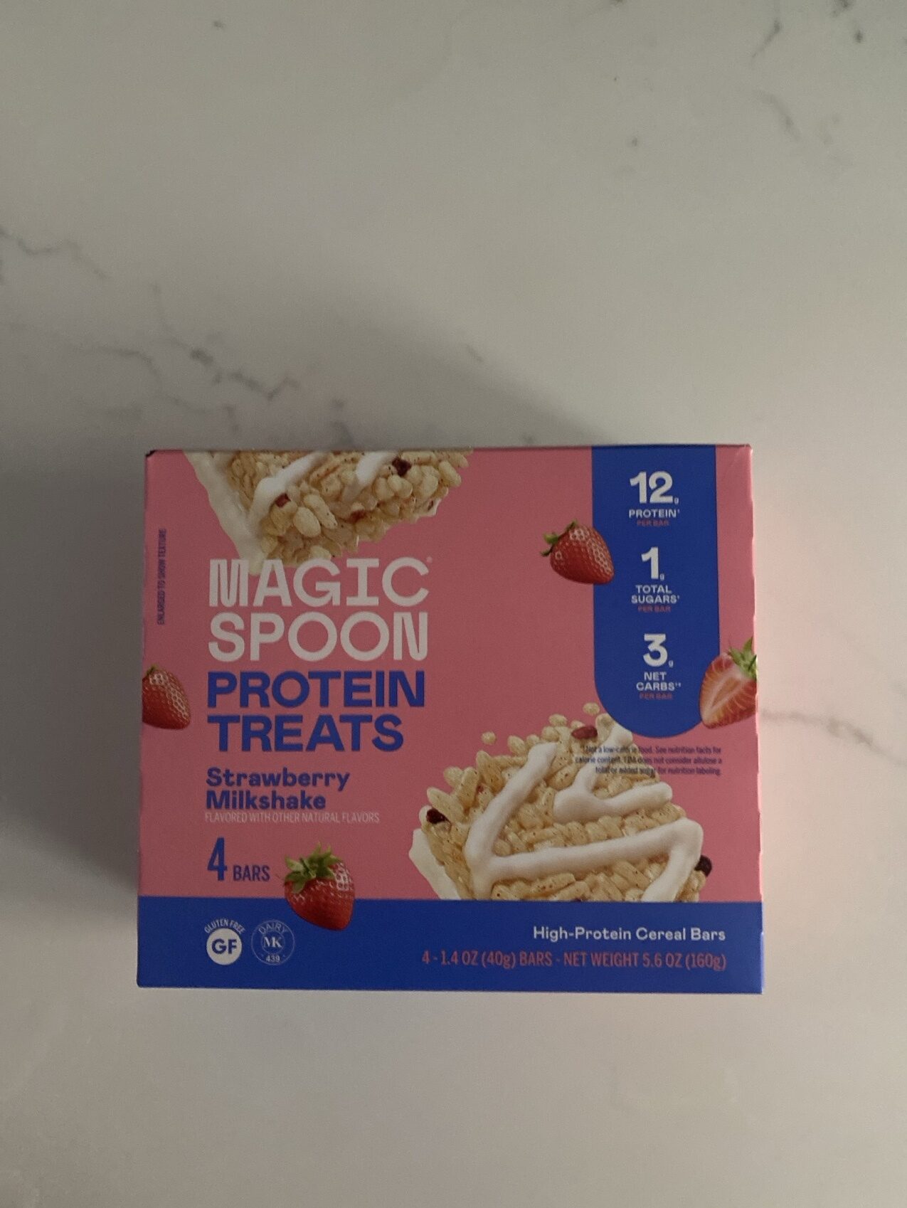 Strawberry Milkshake by Magic Spoon - Tier B kids snack