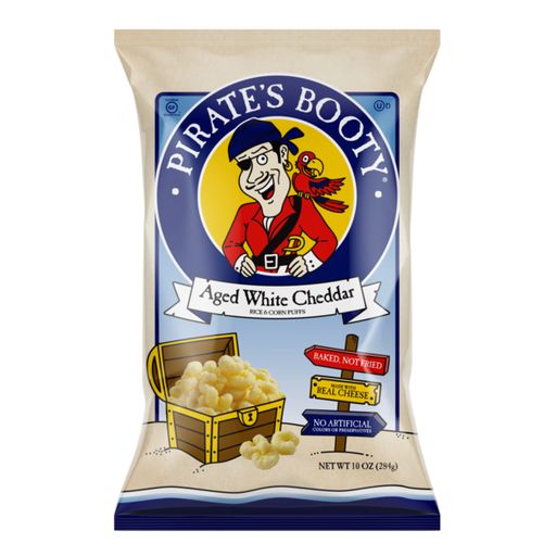 Cheddar & Broccoli Puffs by Pirate's Booty - Tier B kids snack