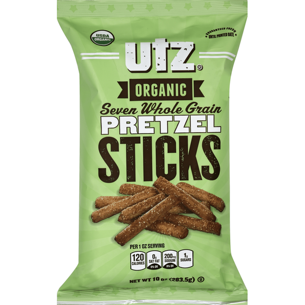 Organic Seven Whole Grain Pretzel Sticks by Utz - Tier E kids snack