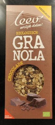 Biologisch Granola Chocolade by Leev - Tier E kids snack