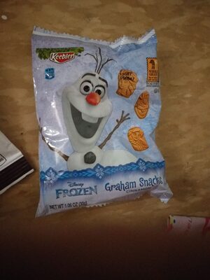 Keebler, disnep frozen graham snacks, cinnamon by Keebler - Tier E kids snack