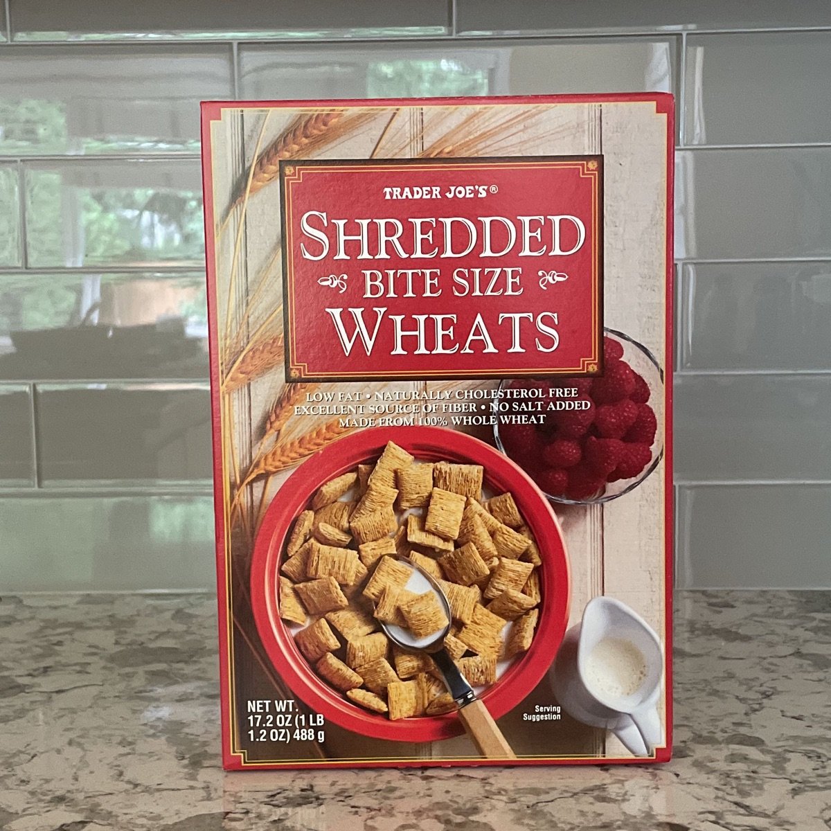 Shredded Bite Size Wheats by Trader Joe's - Tier A kids snack