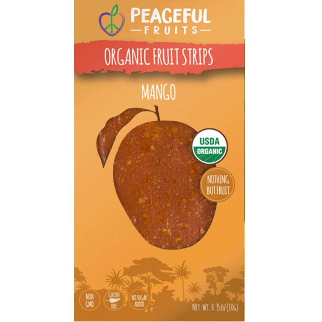 Organic Mango Fruit Strip by Peaceful Fruits - Tier B kids snack