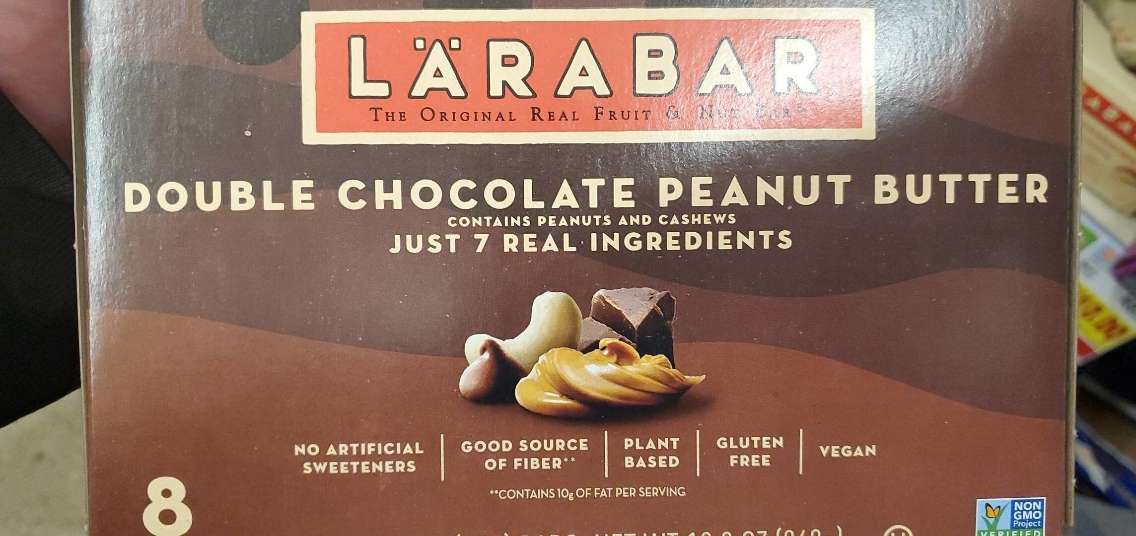 Double Chocolate Peanut Butter Bar by Larabar - Tier C kids snack