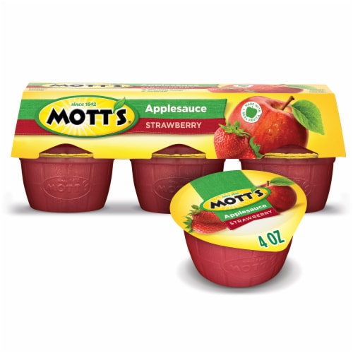 No Sugar Added Applesauce Strawberry by Mott's