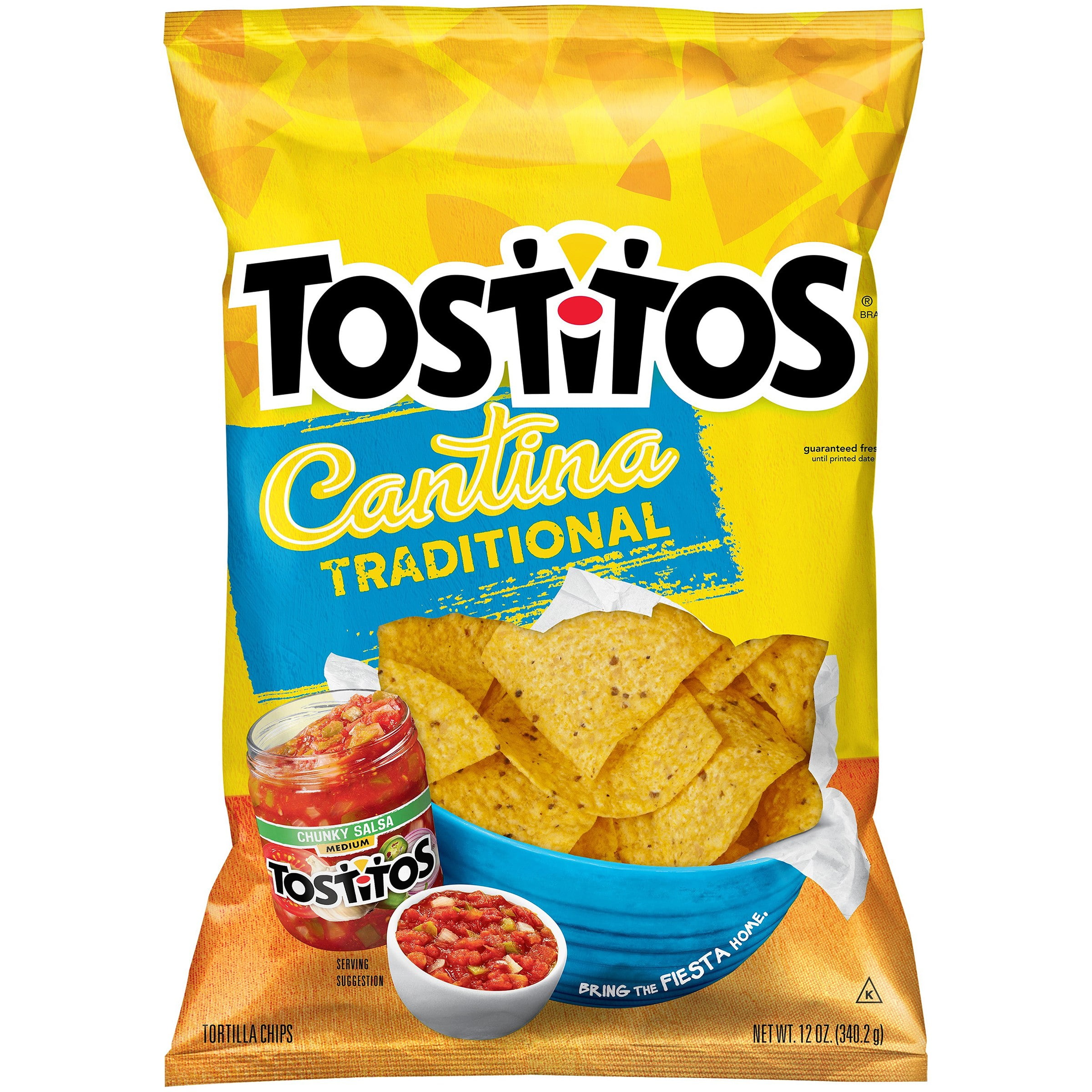 Cantina Traditional Tortilla Chips 12 Ounce Bag by Tostitos - Tier A kids snack