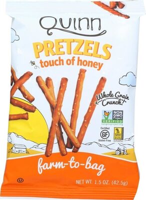 Touch Of Honey Pretzels by Quinn - Tier C kids snack