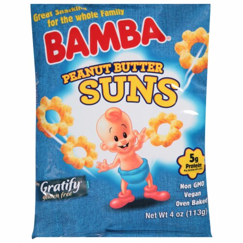 Bamba Peanut & Strawberry Cream Filled Snacks by Bamba - Tier D kids snack