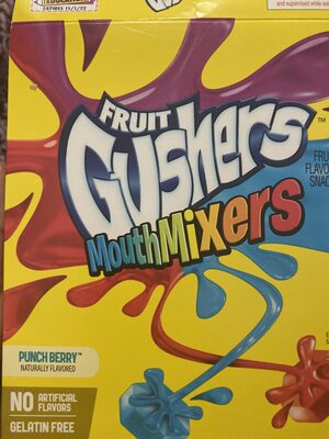 Gushers Flavor Mixers Fruit Flavored Snacks 6 Count by Fruit Gushers - Tier E kids snack