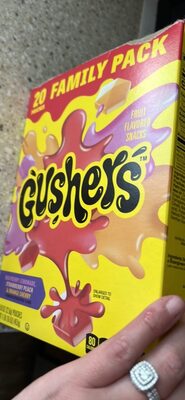 Gushers Fruit Flavored Snacks by Fruit Gushers - Tier E kids snack