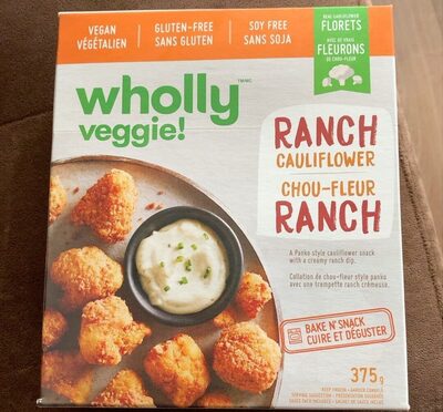 Ranch Cauliflower Wings by Wholly Veggie - Tier C kids snack